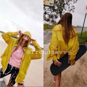 Free People Movement Run Wild Ladder Lace Zip Hoodie Jacket Light Green XS NWT